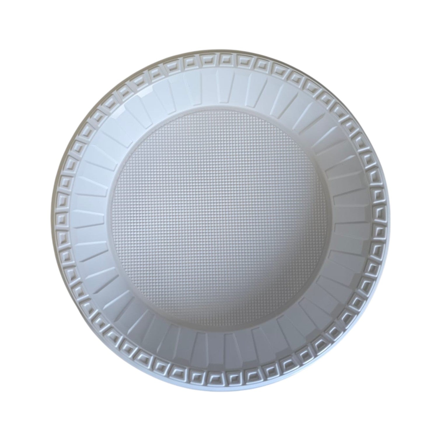 Plastic Plates- 10 inch (white)- Heavy Duty