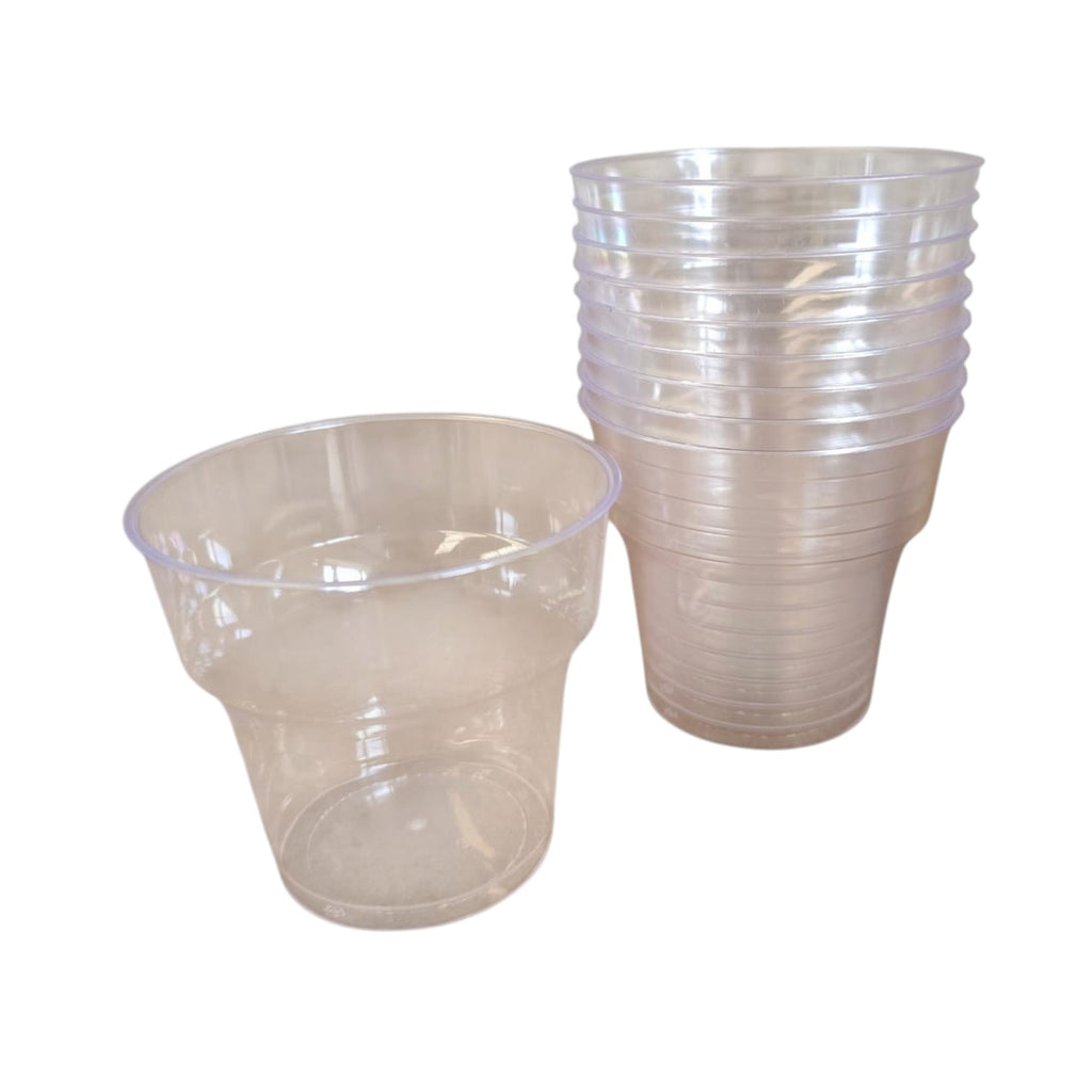 Plastic Cups- Crystal Heavy Duty