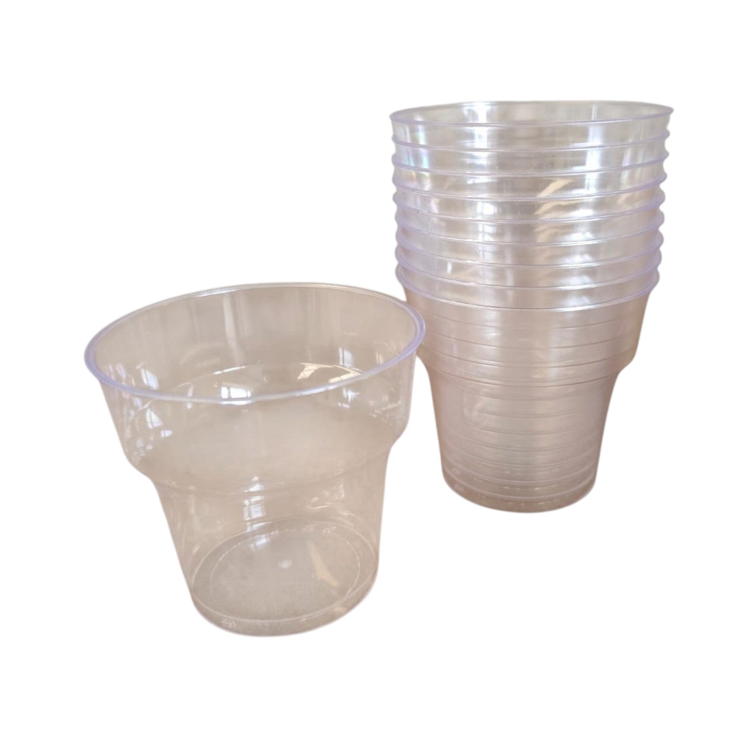 Plastic Cups- Crystal Heavy Duty