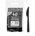 Black Plastic Heavy Duty Knife