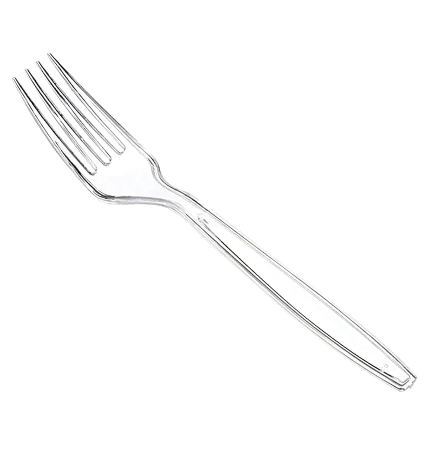 Clear Plastic Heavy Duty Fork
