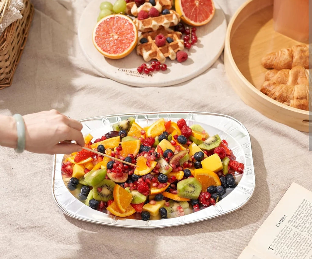 Foil Oval Serving/Cooking Platter