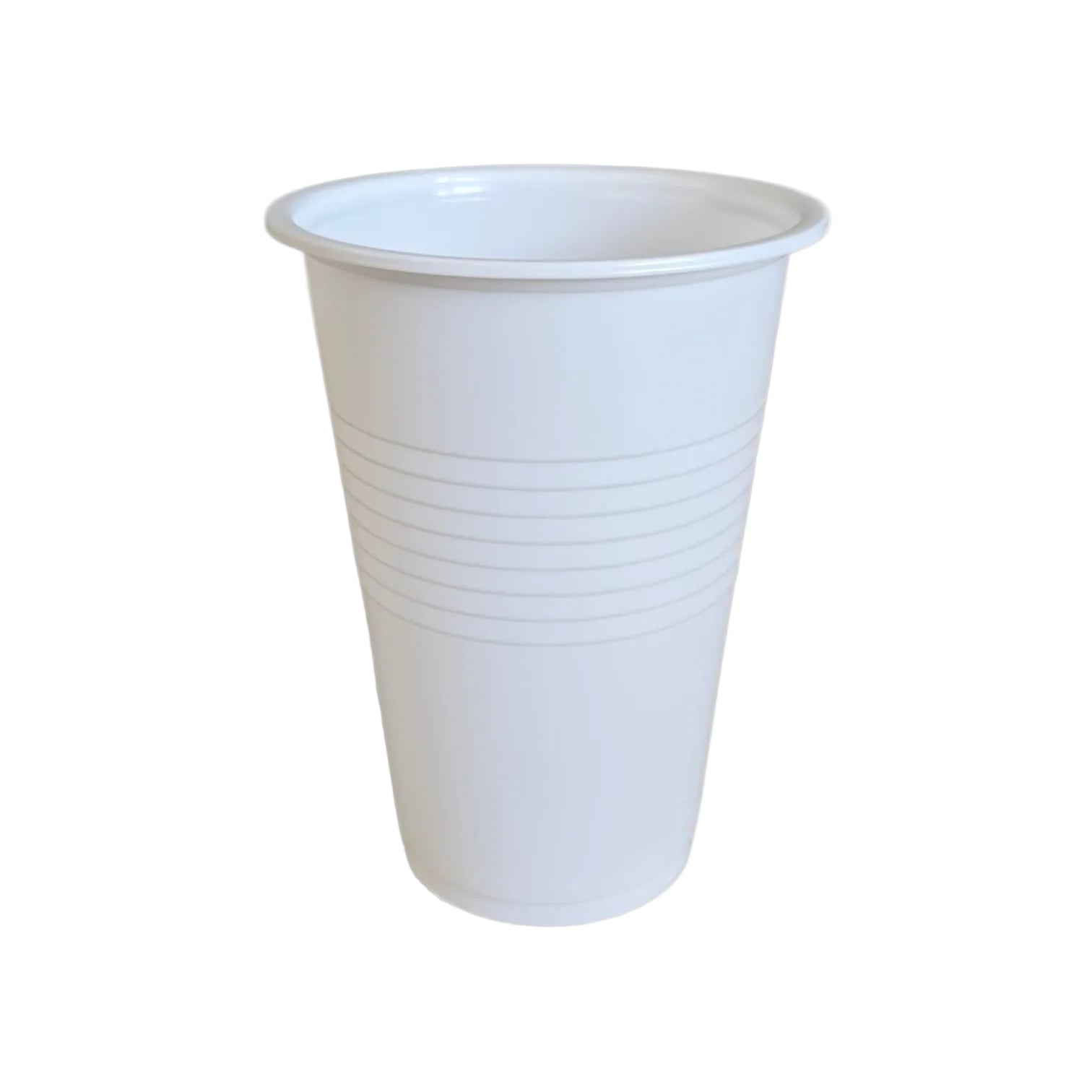 1/2 Pint (10oz) White Heavy Duty Plastic Cup